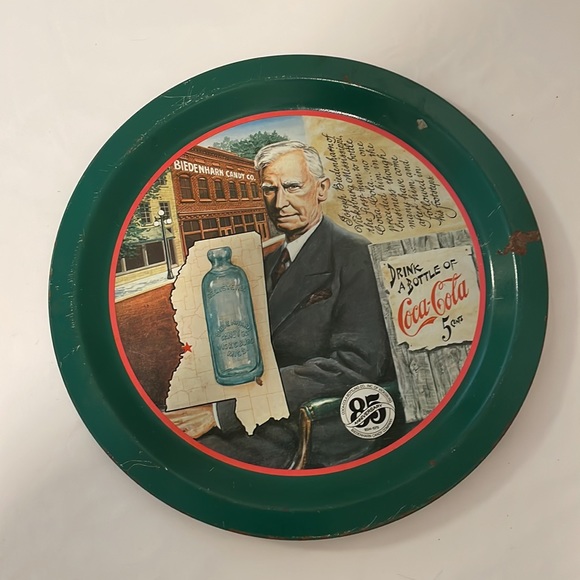Vintage 1979 85 Anniversary Coca-Cola Tray - Picture 5 of 8